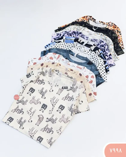 تیشرت کبریتی میکس 7998