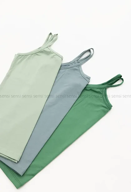 تاپ دوبند ساده رنگی کوچک کد1001225