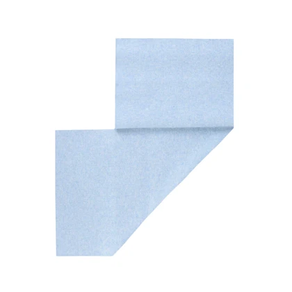 شال گردن آبی آسمانی ساده