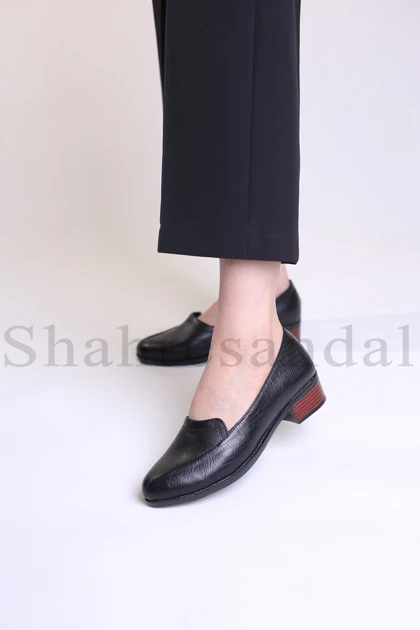 کفش پرسنلی پاشنه‌دار زنانه شمیم