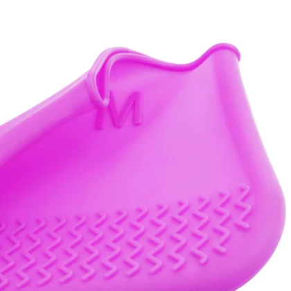 کاور کفش سیلیکونی زینو مدل 402P565 ساق کوتاه بنفش