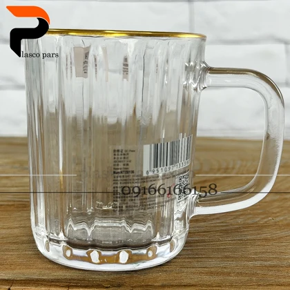 لیوان نیزه ای 136 لب طلایی بلینکمکس