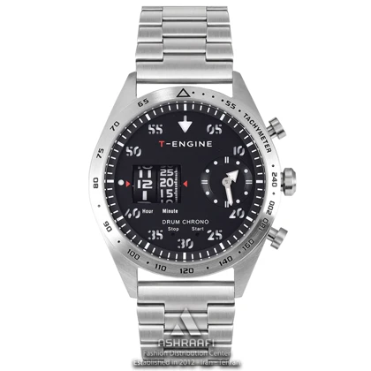 ساعت تی انجین استیل T-Engine Drum Roller 3907