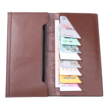 کیف پول مردانه چرم یلسان مدل پارلا کد 018-GS