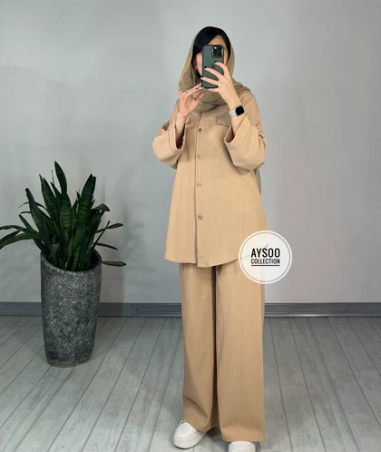 ست مانتو و شلوار شکوه