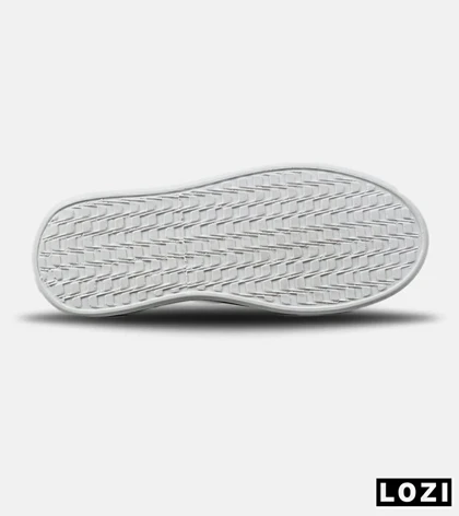 کفش کتانی مردانه مشکی سفید BERSHKA مدل 7599