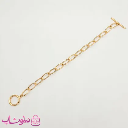 دستبند دخترانه ژوپینگ با قفل حلقه محور