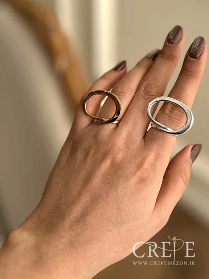 انگشتر مینیمال دایره