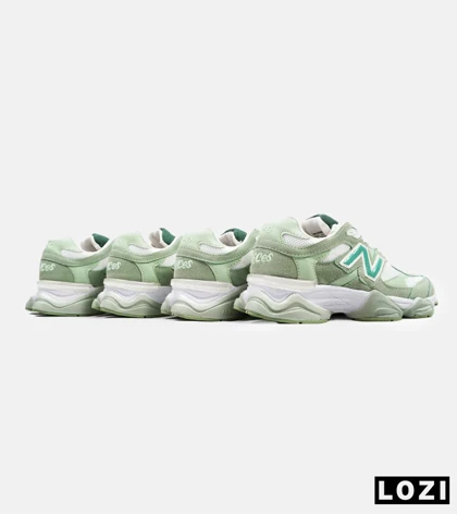 کفش کتانی زنانه سبز سفید NEW BALANCE 9060