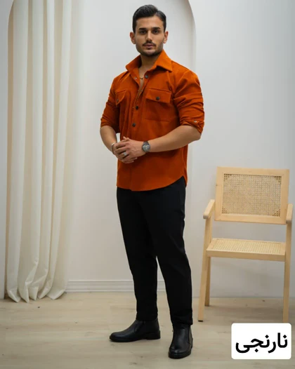پیراهن مردانه انار_کد4749