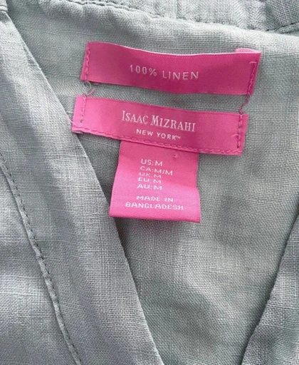 شومیز لینن آیزاک میزراهی CH215