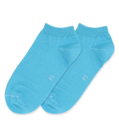جوراب مچی فانی ساکس ساده طیف آبی کد 620