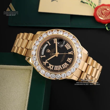 رولکس دی دیت نگین‌دار Rolex Day Date DB2