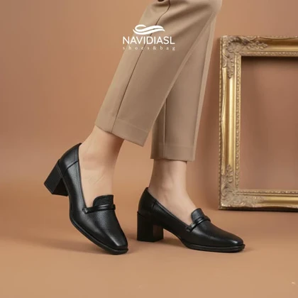 کفش زنانه چرم اداری و روزانه کد 4041006