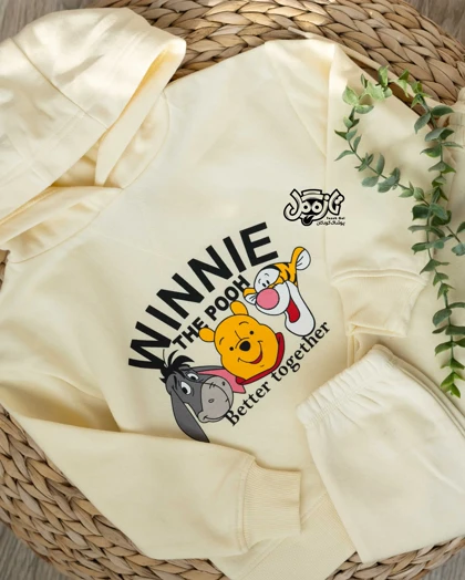 هودی و شلوار طرح کارتونی