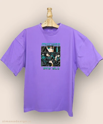 تیشرت لش مردانه و زنانه طرح شیطان کش شخصیت موییچیرو کد 979