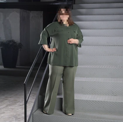 شومیز سایزبزرگ مدل شراره