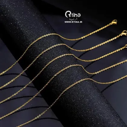 زنجیر ساده طلایی، نقره ای دیپلمات