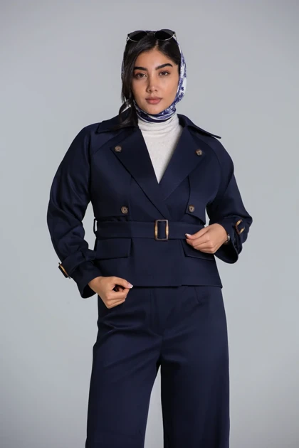 بارانی کراپ کجراه دو ژیله