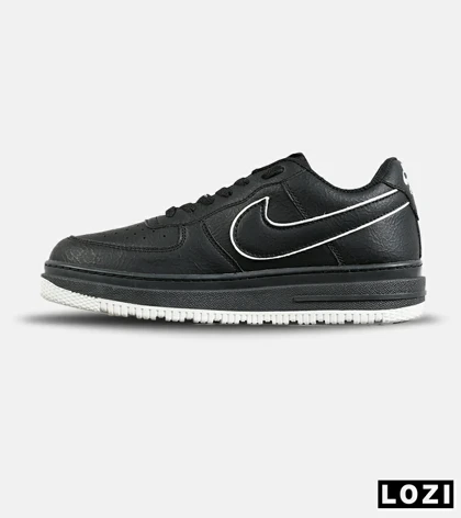 کفش کتانی بزرگ پا مشکی NIKE AIR FORCE مدل 7659