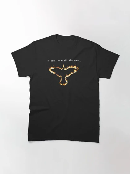تیشرت کلاغ | تیشرت The Crow طرح fire crow کد 129363