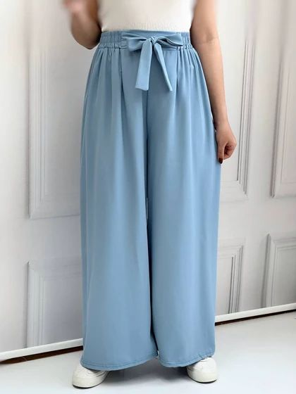 شلوار کرپ گاواردین دامنی کد 3808