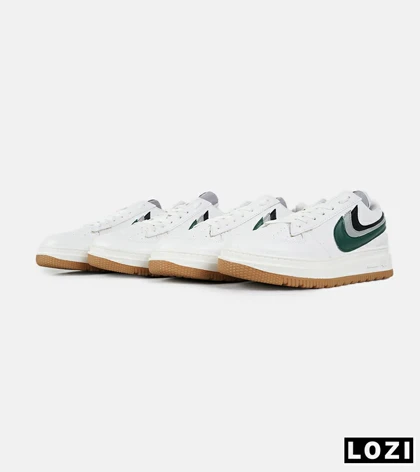کفش مردانه و زنانه سفید سبز مشکی NIKE AirForce 3Pips مدل 7424