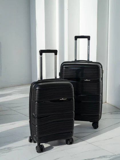چمدان رزمری مدل Rose Merry RL-301-3S سایز بزرگ مشکی