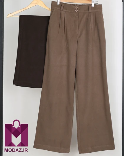 شلوار نیم بگ پیله دار کد 05 MODAZ clothes