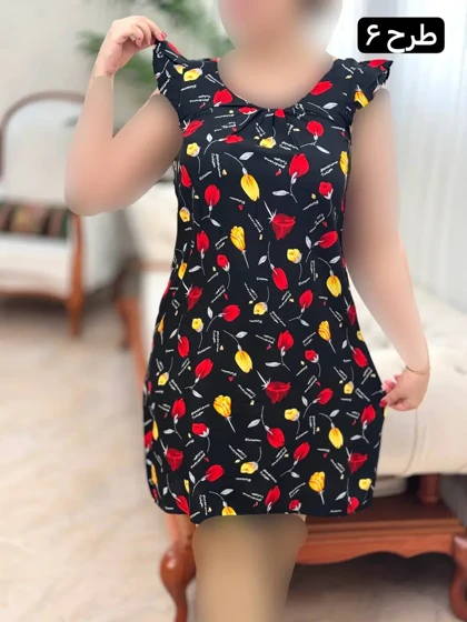 پیراهن نخی رامک 3148