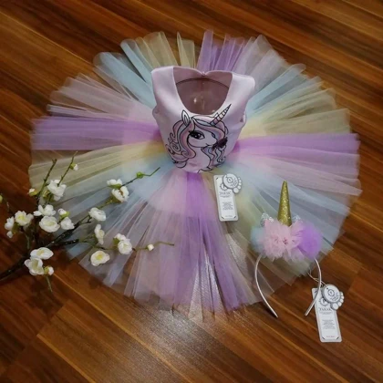 پیراهن مجلسی خارجی مدل تک شاخ تل تک شاخ