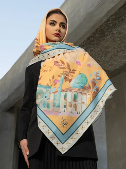 روسری نخ مسجد شاهچراغ شیراز