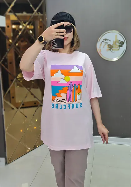 تیشرت لانگ ساحل