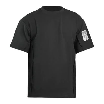 ست تیشرت و شلوارک اسپرت دنیم ور مدل HZ-202 مشکی