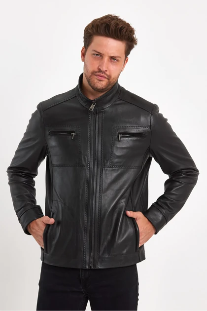 کت و ژاکت مردانه nero-leather-fur nero-leather-fur