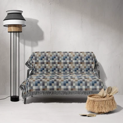 شال مبل ریش دار classic 343