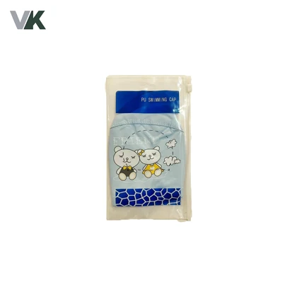 کلاه شنا بچه گانه pu طرح دار
