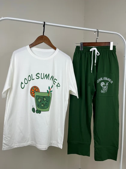 ست تیشرت شلوارک summer