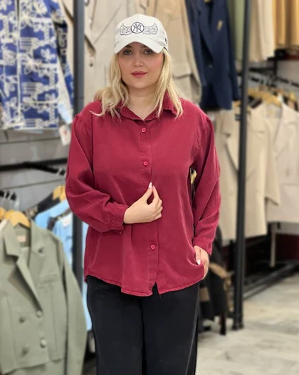 شومیز سیلک تابستانی لخت و ریزشی
