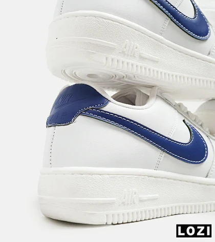 کفش مردانه و زنانه سفید سرمه ای NIKE AIR FORCE