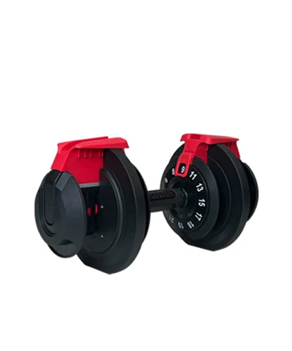 دمبل متغیر بدنسازی بوفلکس وزن 3 تا 24 کیلو گرم بسته دو عددی