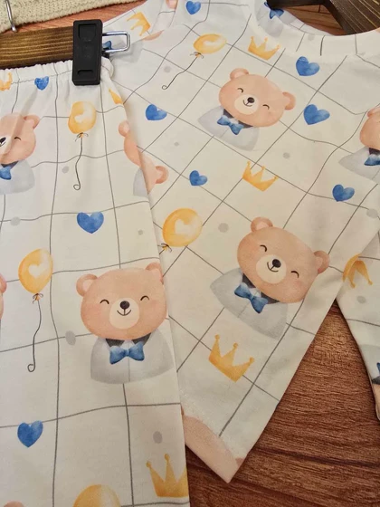 ست بلوز شلوار راحتی بچگانه