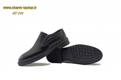 کفش مردانه کوچک پا رسمی چرم طبیعی
