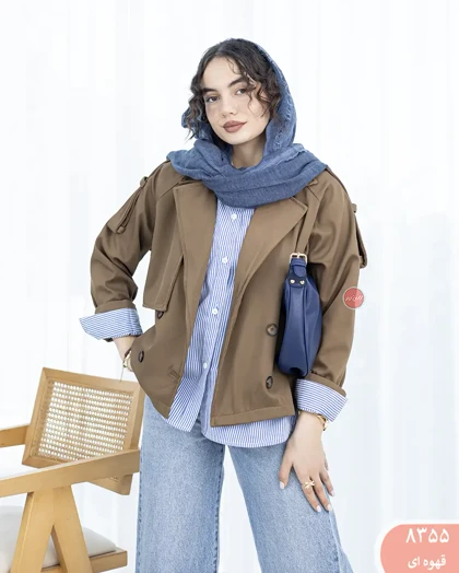 ترنج کت کوتاه ژیوا 8355