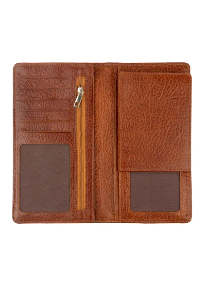 کیف پول پالتویی چرم مردانه مدل کابوی