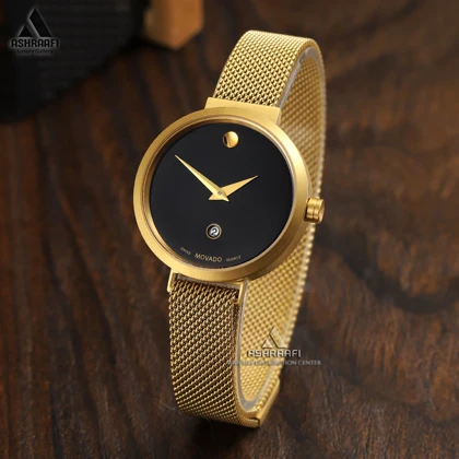 ساعت بند حصیری موادو Movado 1689
