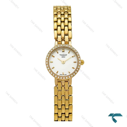 ساعت تیسوت Lovely زنانه طلایی دورنگین Tissot-7252-L