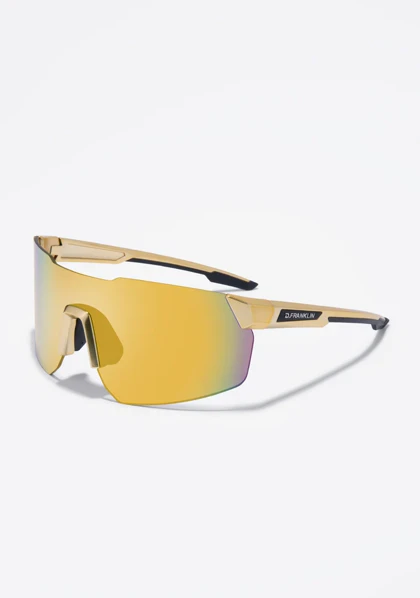 عینک آفتابی دی فرانکلین مدل D.franklin Tsunami Gold Chrome / Gold Revo