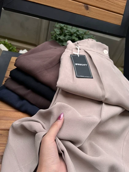 شلوار بگ پارچه ای کوپرا