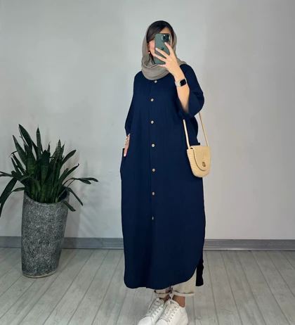 مانتو بلند زرین